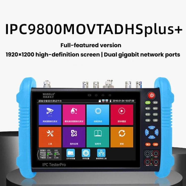 IPC9800MOVTADHSPlus+ Multi-Functional Engineering Tester Coaxial Network Video Surveillance Tester