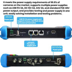 IPC9800MOVTADHSPlus+ Multi-Functional Engineering Tester Coaxial Network Video Surveillance Tester