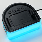 LED Ambient Light Electronic Clock Multifunctional Alarm Clock Home Lighting Table Clock — view 16