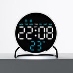 Desktop LED Clock With Alarm Night Light Multifunctional Clock