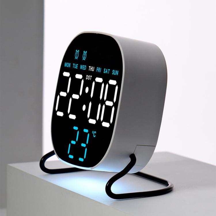 Desktop LED Clock With Alarm Night Light Multifunctional Clock — view 18