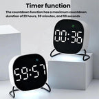Desktop LED Clock With Alarm Night Light Multifunctional Clock — view 11
