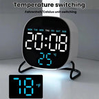 Desktop LED Clock With Alarm Night Light Multifunctional Clock — view 12