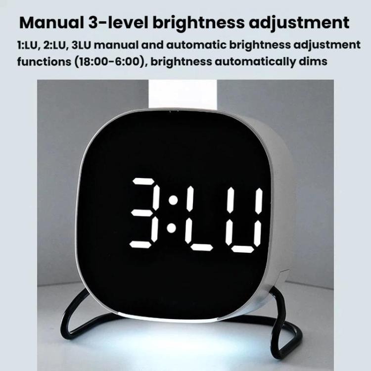 Desktop LED Clock With Alarm Night Light Multifunctional Clock — view 13