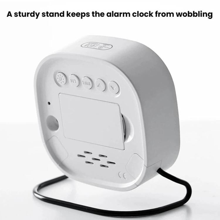 Desktop LED Clock With Alarm Night Light Multifunctional Clock — view 16