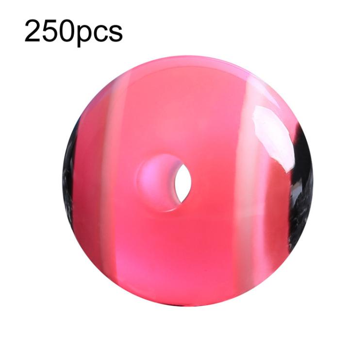 250pcs Fishing Eye Bead Fishing Bait Fish Clip Accessories — 8mm