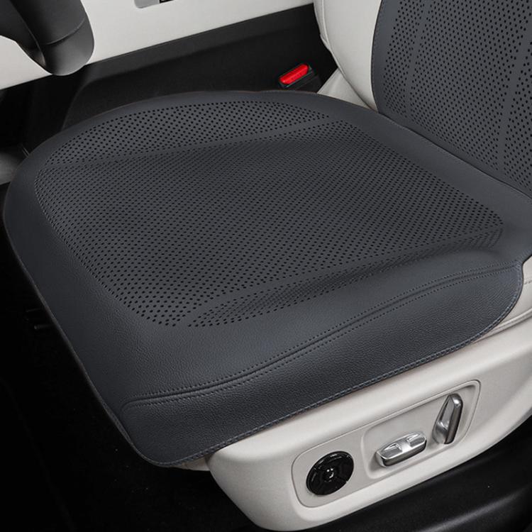 Ventilated Perforated Breathable Car Seat Cushion Universal Back Seat Cover For 5-Seater Cars