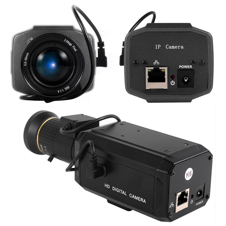 Vanxse 4MP Ultra HD 5-50mm Zoom Lens PoE Network Camcorder