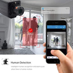 Vanxse 4MP Ultra HD 4mm Lens PoE Network Camera — view 5