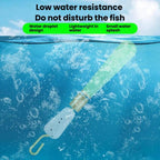70pcs Copper-Head Rotating Float Seat Quick Leader Clip Fishing Float