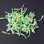 70pcs Copper-Head Rotating Float Seat Quick Leader Clip Fishing Float