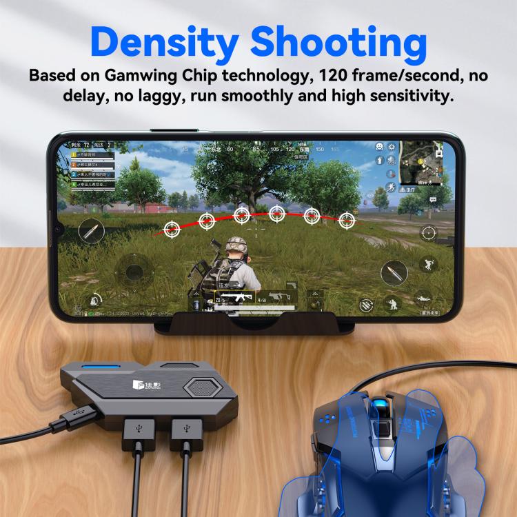 Mobile Game Controller Bluetooth 5.0 Keyboard Mouse Converter