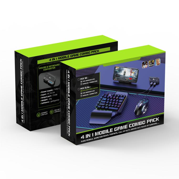 Mobile Game Controller Bluetooth 5.0 Keyboard Mouse Converter