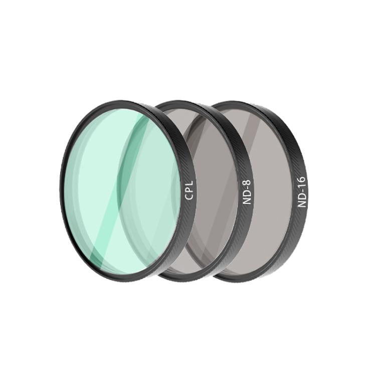 For DJI Osmo Action 6 Camera Lens Filter — CPL+ND16+Diffusion1/4