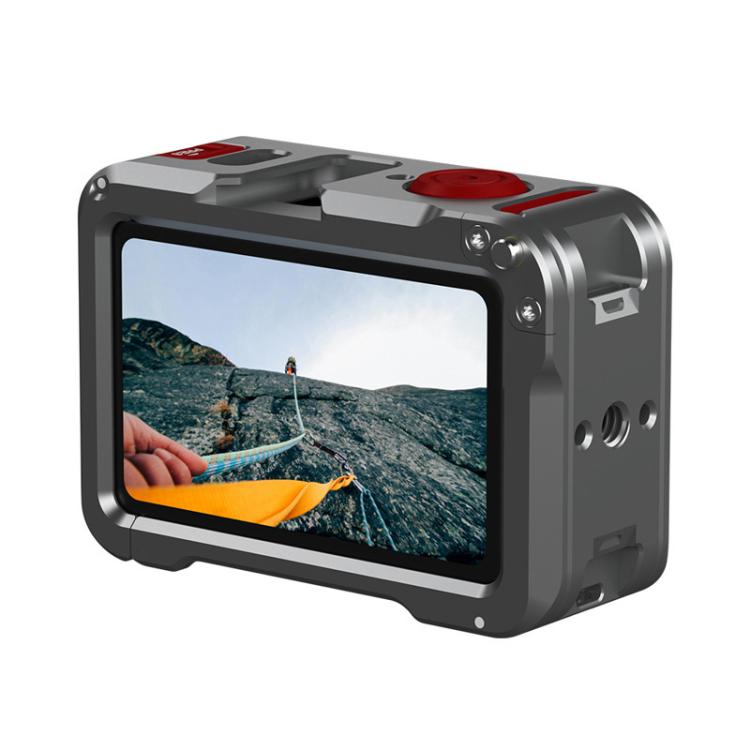For DJI Osmo Action 6 Flymile Action Camera Extended Metal Protective Frame