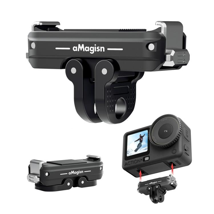 For DJI Osmo Action 6/Nano aMagisn Bidirectional Magnetic Quick Release Adapter 2.0