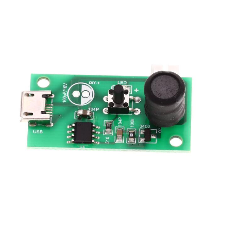 Humidifier USB Spray Module Atomizer IC Driver Circuit Board — Micro