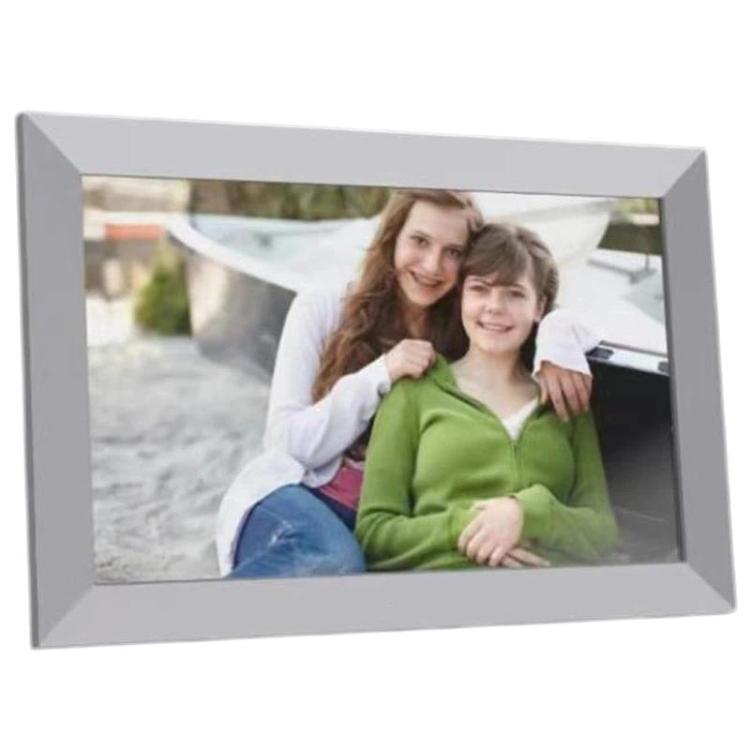 10.1 inch WiFi Touch Digital Photo Frame Landscape/Portrait Standing Photo Transfer Smart Display — Black