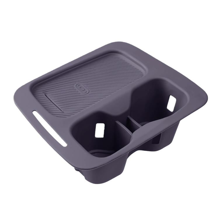 For 2026 Leapmotor C10 Wireless Charging Silicone Cup Protector Mat — Orange