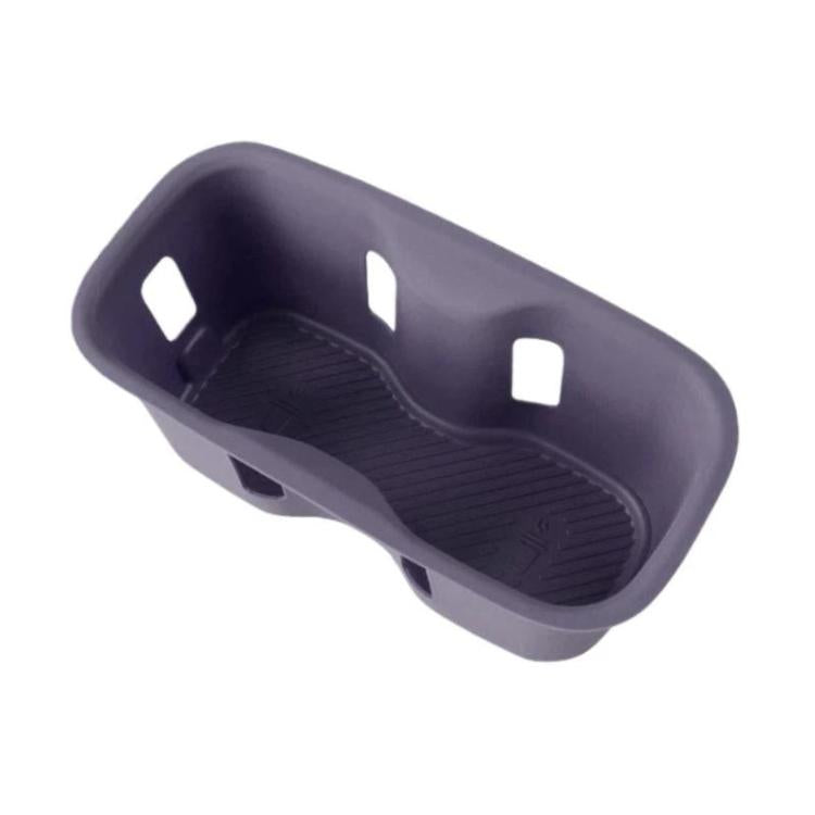 For 2026 Leapmotor C10 Front Armrest Water Bottle Silicone Pad — Orange