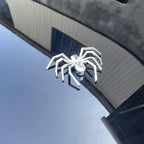 2pcs General Car Metallic Spider Emblem 3D Car Decorative Sticker