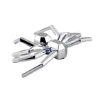 2pcs General Car Metallic Spider Emblem 3D Car Decorative Sticker