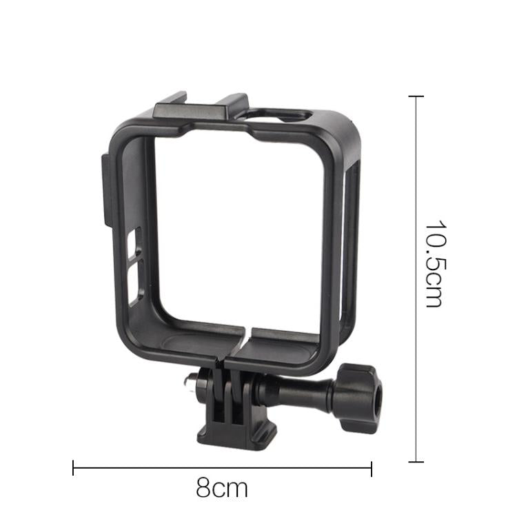For GoPro MAX2 Plastic Frame Side-Open Protective Cage with Dual Cold Shoe Mounts — view 5
