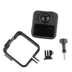 For GoPro MAX2 Plastic Frame Side-Open Protective Cage with Dual Cold Shoe Mounts — view 6