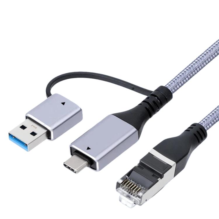 USB-C/USB 3.0 To RJ45 Gigabit Ethernet Cable LAN Converter