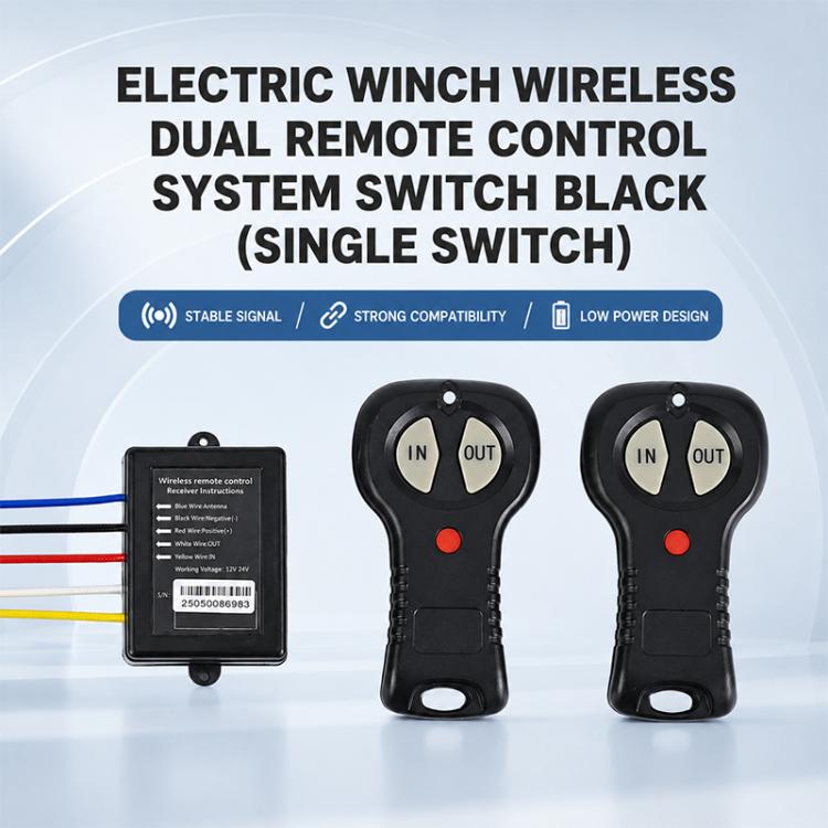 12V 24V Universal Wireless Winch Remote Control With Switch