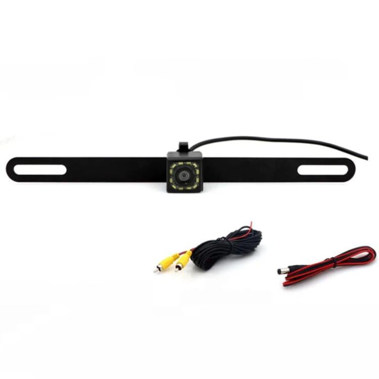 US Standard Reversing Camera With License Plate Holder — LP4 AHD/CVBS 720P Without Ruler LED Head