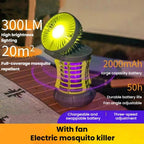 SB-6802 Multi-Functional Waterproof Lighting Fan Mosquito Killer Lamp Portable Hanging Mosquito Repellent — view 3