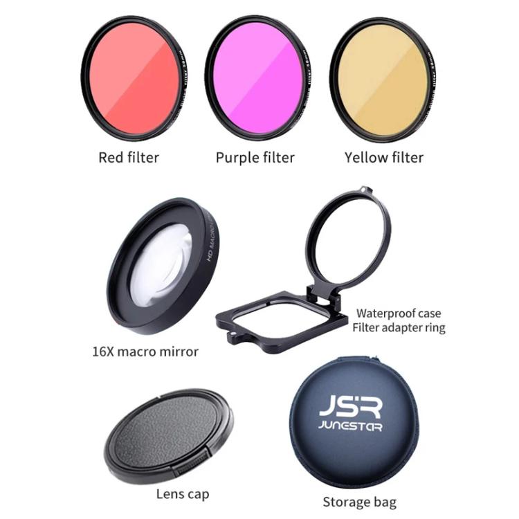 For GoPro HERO13/12/11/10/9/8 Black Action Camera