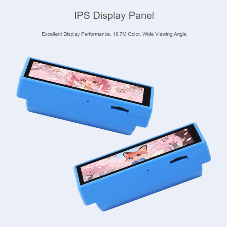 WAVESHARE 3.49 Nch Capacitive Touch Display RP2350 High Performance Development Board 172 X 640 Dual Core Dual Architecture