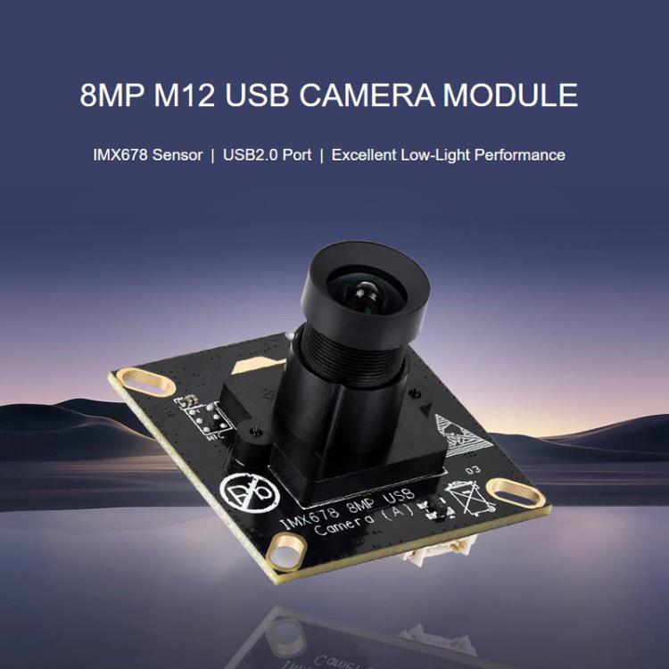 8MP M12 USB Camera Module