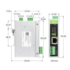 CAN FD Protocol Converter Bidirectional Data Communication, Supports 5 Data Conversion Modes And CAN 2.0A/2.0B Protocols