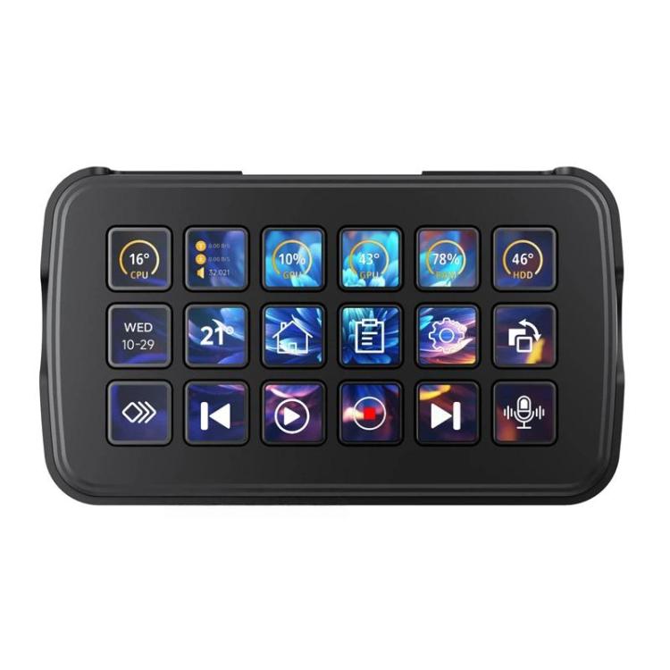 Multi-function AI Voice Control Panel 18 Membrane Display Keys