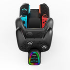 ipega 10-in-1 Charging Dock for Nintendo Switch 2 / Switch Joy-Con & Switch 2 Pro Controllers