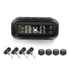 Solar-Powered Wireless Car Tire Pressure Monitor