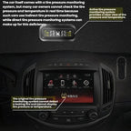 Solar-Powered Wireless Car Tire Pressure Monitor