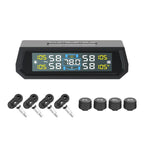 Solar-Powered Ambient Temperature Tire Pressure Monitor