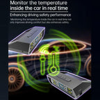 Solar-Powered Ambient Temperature Tire Pressure Monitor