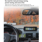 Solar-Powered Ambient Temperature Tire Pressure Monitor