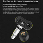 Solar-Powered Ambient Temperature Tire Pressure Monitor