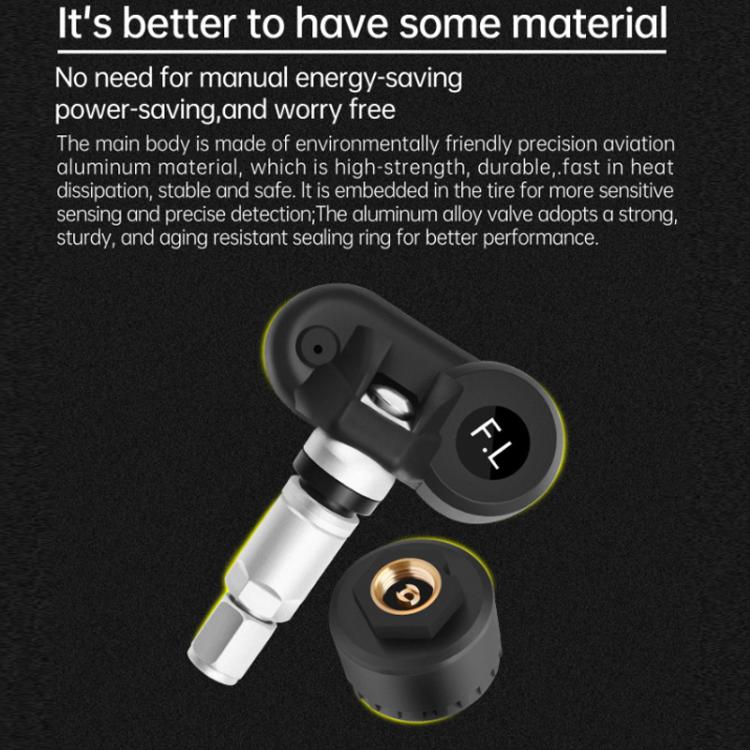Solar-Powered Ambient Temperature Tire Pressure Monitor