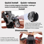 CQT Drone Down Hanging Rechargeable Night Light Fixed Searchlight — view 9