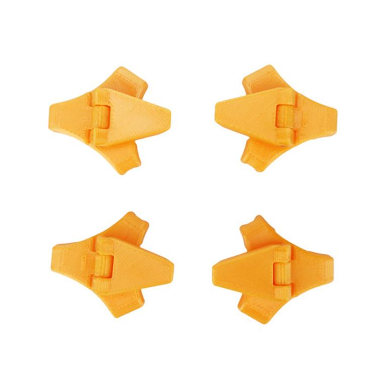 For DJI Neo 2 CQT 4pcs /Set Folding Booster Kickstand Scratch Wear Resistant Landing Gear Protection Bracket — Black