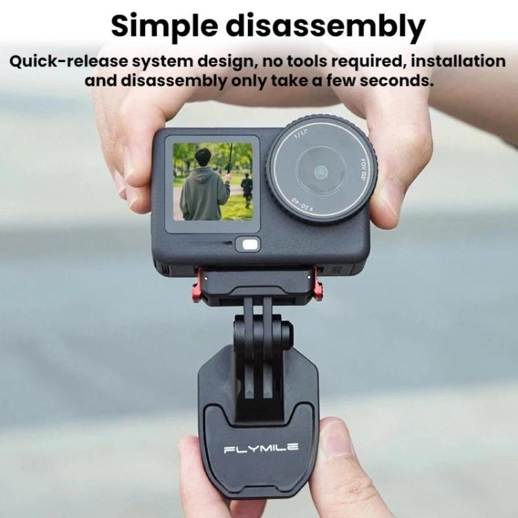 Flymile Camera Motorcycle Windshield Bracket Mounting Clip