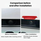 2pcs/Set Car Rear Camera Rain Shield Reverse Radar Rain Cover — view 7