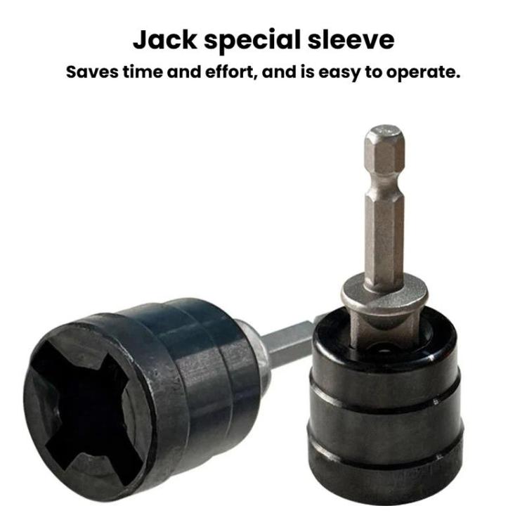 For Electric Wrench Auxiliary Tire Removal Tool, Labor-Saving Jack Socket